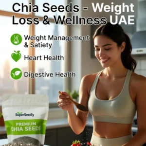 Healthy lifestyle chia seeds weight loss wellness UAE