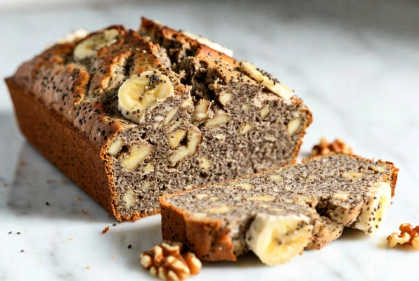 Gluten-free chia seed banana bread healthy baking